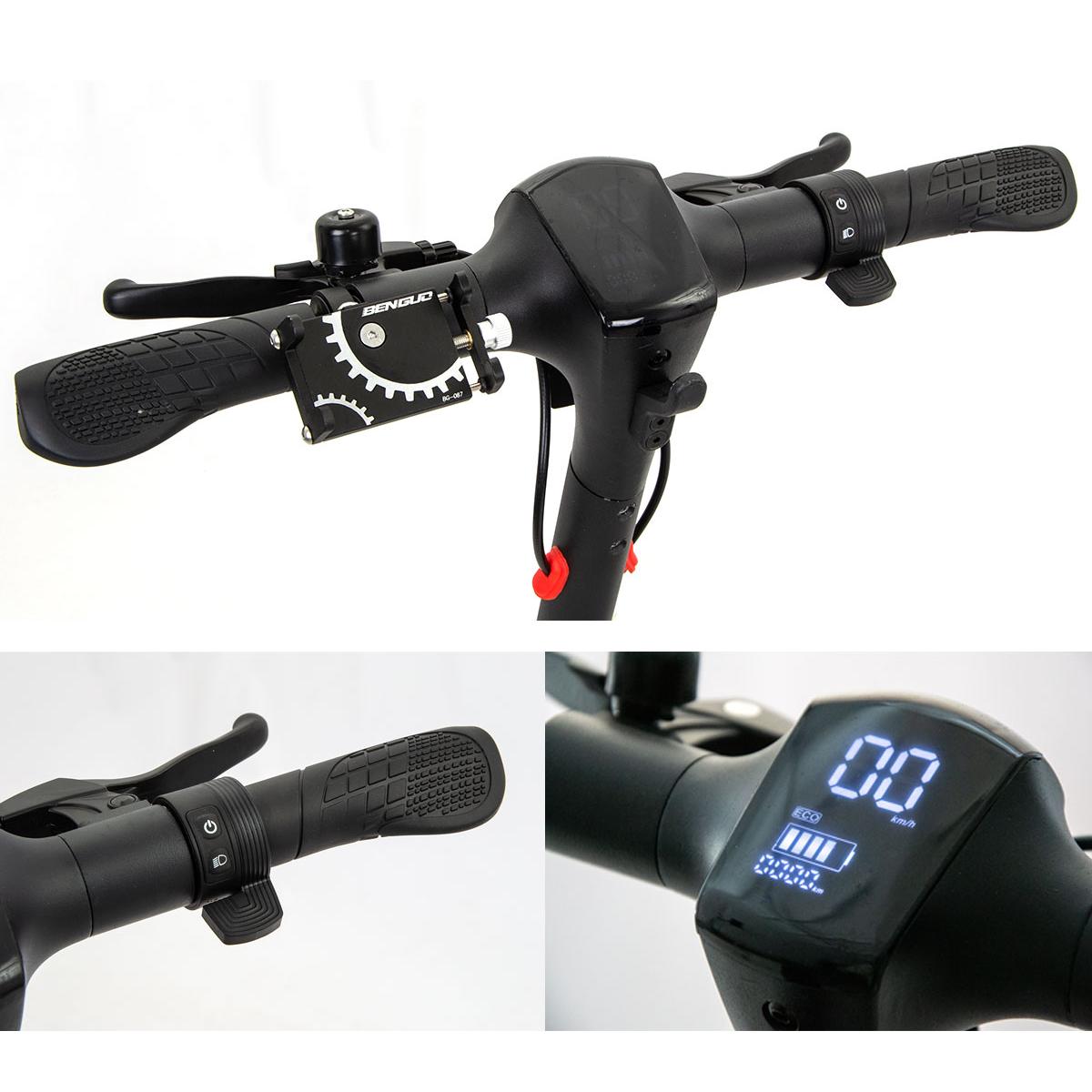 ELEKTRICKÁ KOLOBĚŽKA 36V 500W 8AH STŘÍBRNÁ