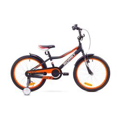 Rower ROMET TOM 20" czarno-pomarańczowy 10