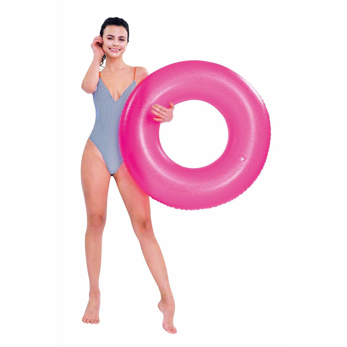 MOZAIKA PLAVECKÝ KRUH 90CM 37605 - RŮŽOVÝ