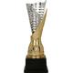 Puchar plastikowy srebrno-złoty 9088A