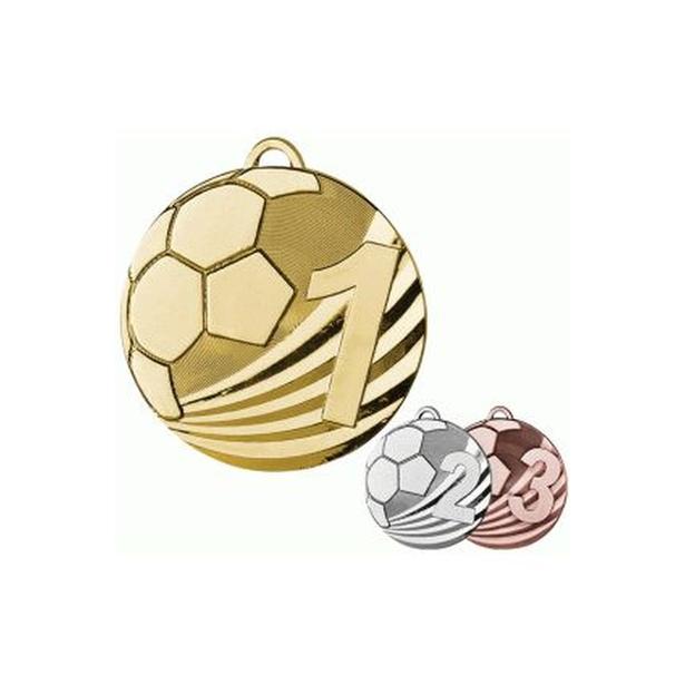 Medal zamak złoty piłka nożna