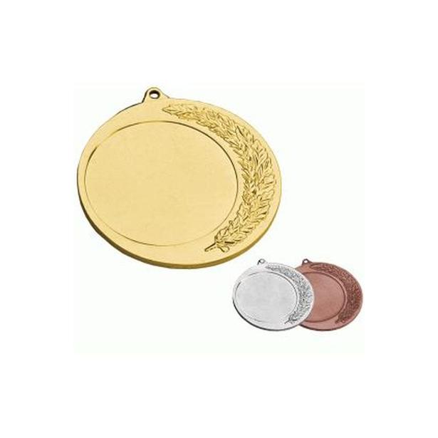 Medal złoty na emblemat 70 mm (mm 92 g) - z metalu nieszlachetnego grawerowany laminat