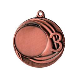 Medal stalowy brązowy trzecie miejsce z miejscem na emblemat 25mm