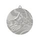 Medal srebrny- pływanie - medal stalowy