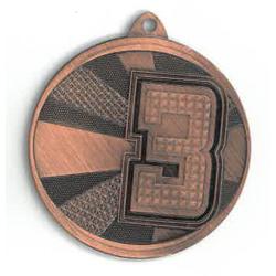 Medal stalowy brązowy trzecie miejsce MMC29050/B