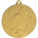 Medal złoty- hokej - medal stalowy