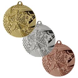Medal złoty Lekkaatletyka- medal stalowy