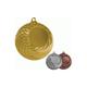 Medal złoty ogólny z miejscem na emblemat 25 mm - medal stalowy