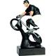 Figurka odlewana - rowerzysta - BMX RFST2047