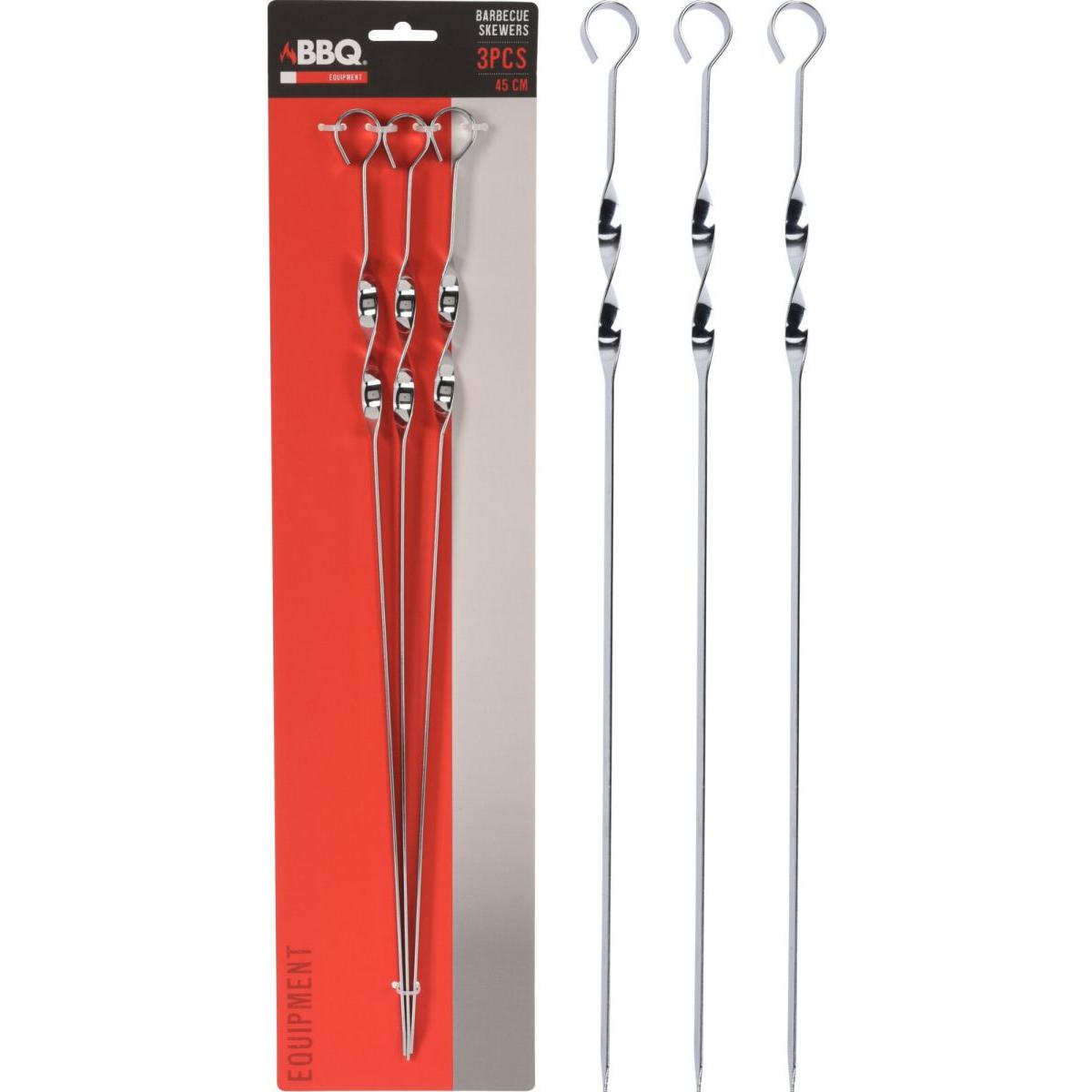 Jehla na špízy 3ks délka 45 cm