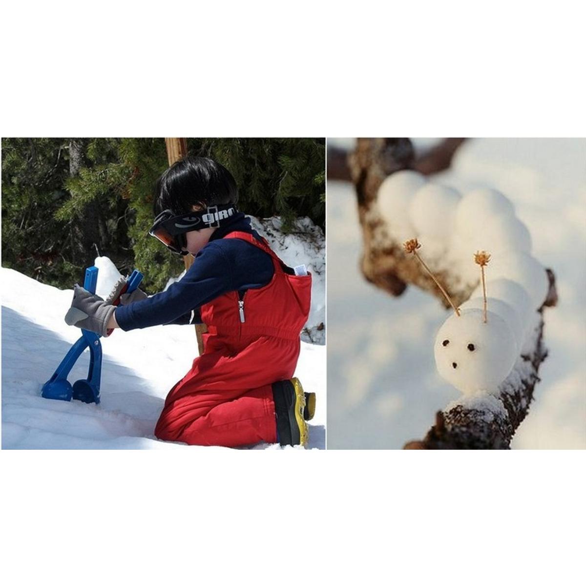 SNĚŽKOMAT SNOWBALL NA VÝROBU SNĚHOVÝCH KOULÍ JEDNOTLIVÝ ZELENÝ 1064512