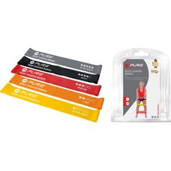 ZESTAW GUM DO ĆWICZEŃ FITNESS CROSSFIT MINI BAND 5SZT PURE 2 IMPROVE