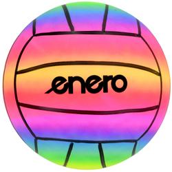 PIŁKA SIATKOWA WINYLOWA RAINBOW 21CM 200G ENERO