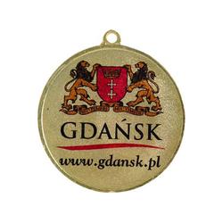 Medal metalowy z nadrukiem kolorowym LuxorJet